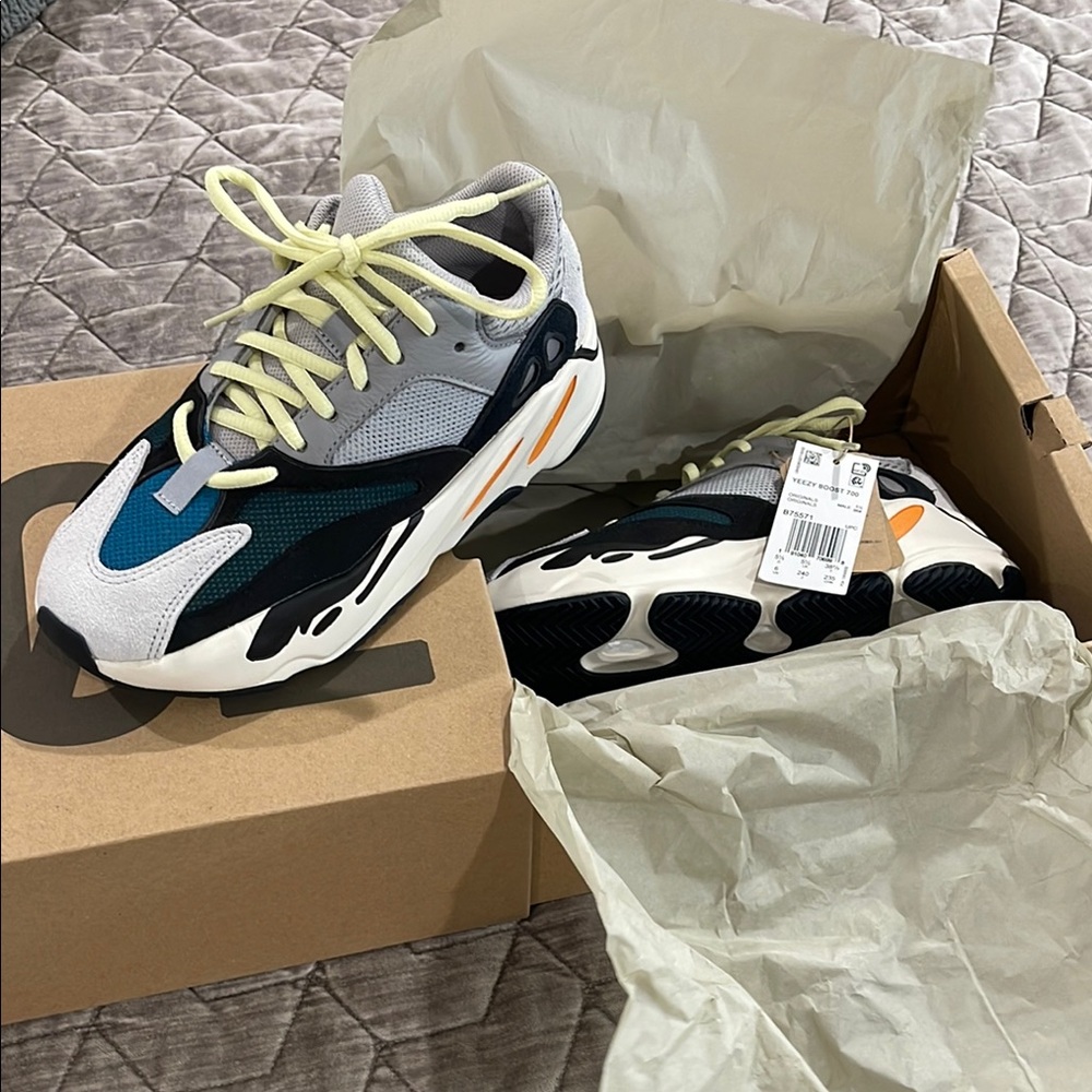 Yeezy Multi-Color Wave Runner Sneakers